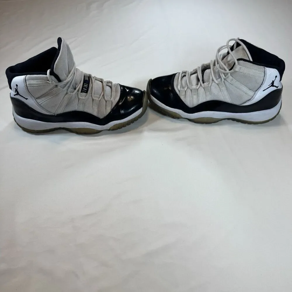 Nike Air Jordan 11 Retro Concord 2011 378038-107 White Black